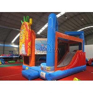 Inflatable Obstacle Course N Slide Combo
