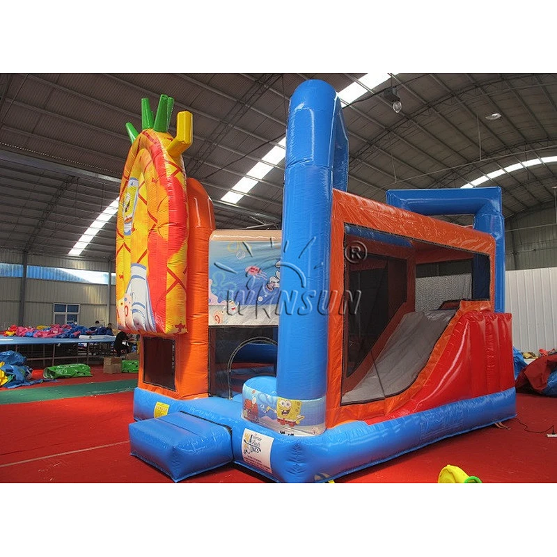 Inflatable Obstacle Course N Slide Combo