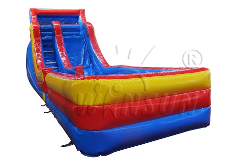 Inflatable water slide