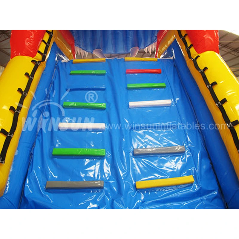 Inflatable water slide