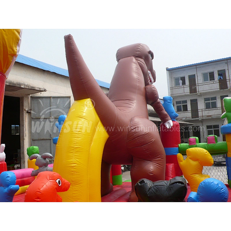 Inflatable slide