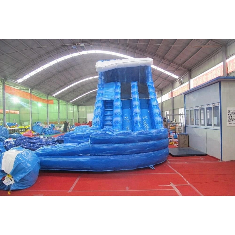 Inflatable water slide
