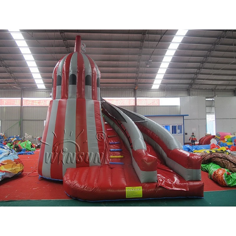 Helter Skelter Inflatable Slide