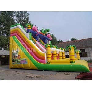 Inflatable slide