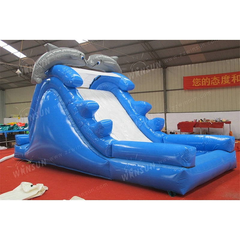 Inflatable water slide