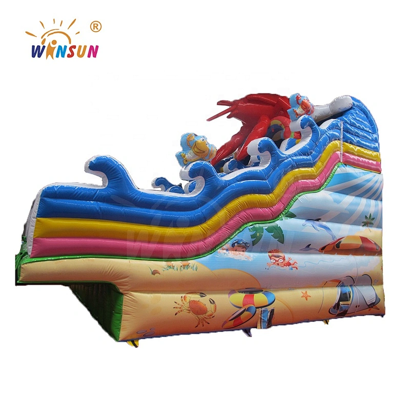 Four Lane Water Slide for pool