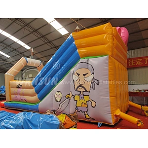 Inflatable slide