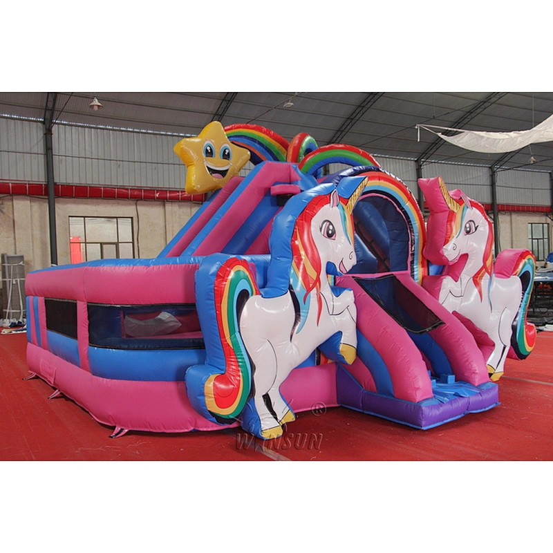 Unicorn Inflatable Combo