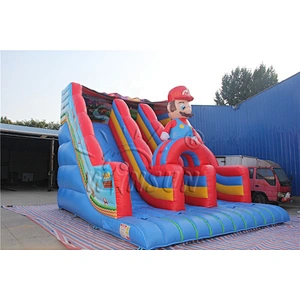 Mario inflatable slide