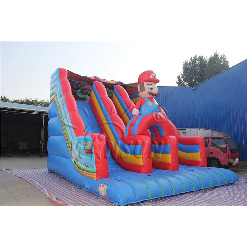 Mario inflatable slide