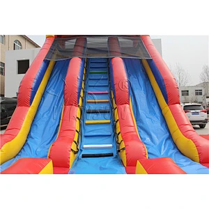 Inflatable Double Lane Dry Slide