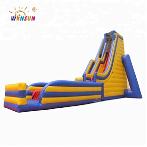 Inflatable Dropkick Water Slide