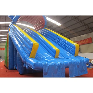 Double Lane Inflatable Water Slide