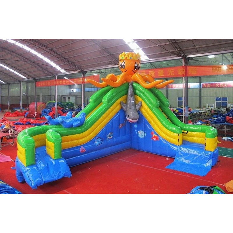Octopus Inflatable Water Slide