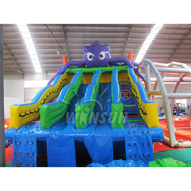 Octopus Inflatable pool slide