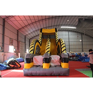 Inflatable Atomic Drop Water Slide