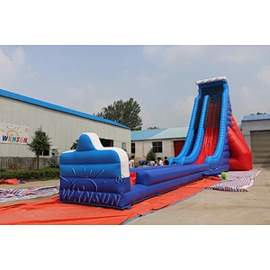 Giant Inflatable Water Slip And Slide