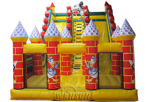 Giant Inflatable Slide with Bouncer