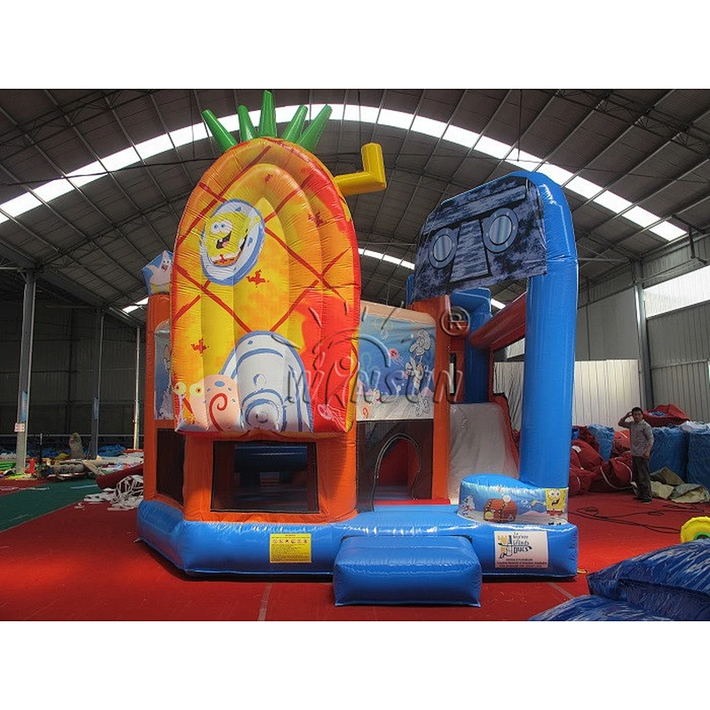 Inflatable Obstacle Course N Slide Combo