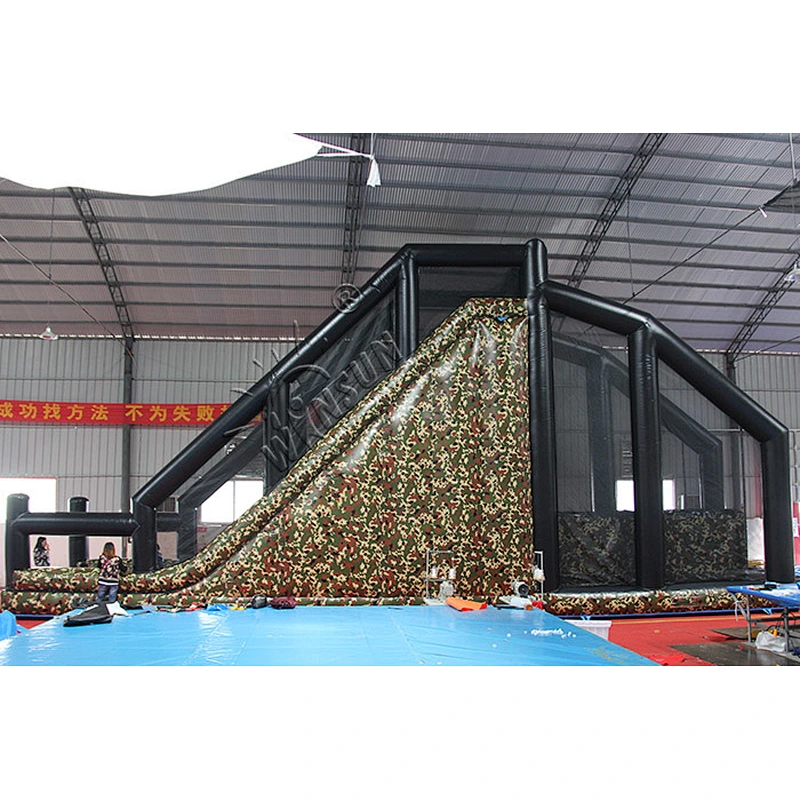 Inflatable Free Fall Stunt Jump Game