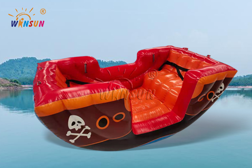Air-sealed pirate ship game