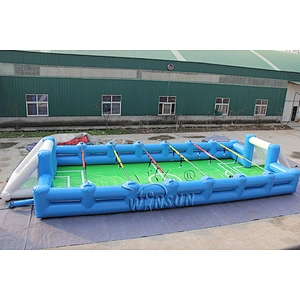 Inflatable Human Foosball Game