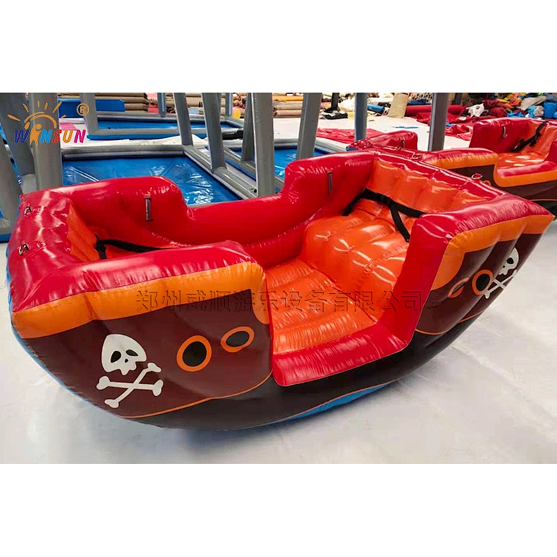 Air-sealed pirate ship game
