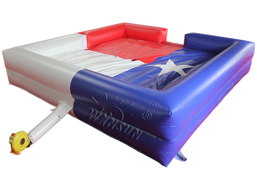 Square Jumping Mat of Bull Ride Game