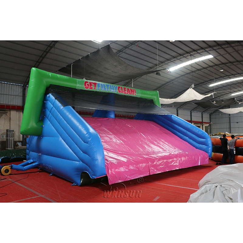 Inflatable Muddy Run Obstacle Course