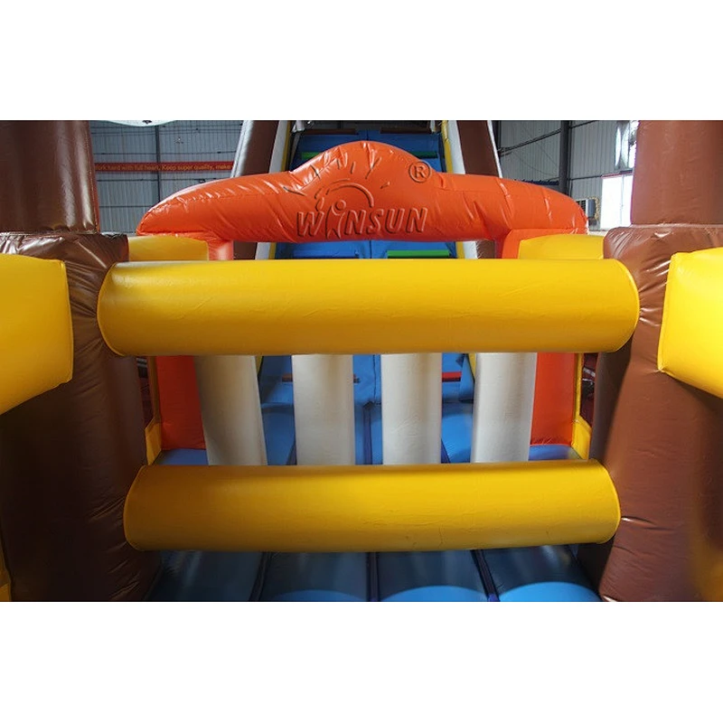 Inflatable Pirate-themed Warrior Race