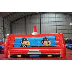 Inflatable Fire Truck Obstacle Course