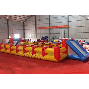 Inflatable Human Foosball Game
