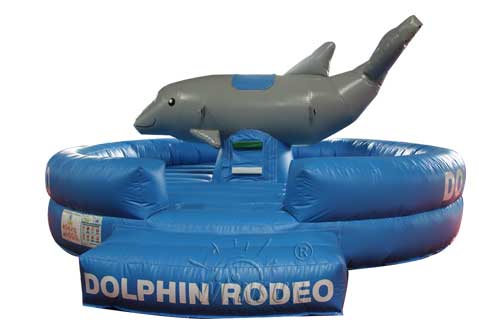 Inflatable Dolphin Rodeo Game