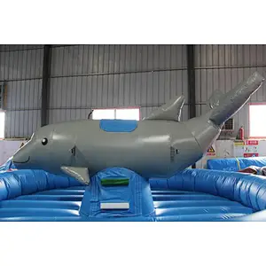 Inflatable Dolphin Rodeo Game
