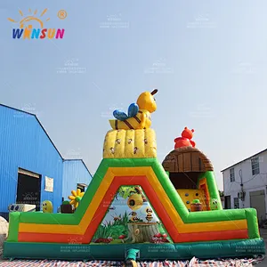 Inflatable Obstacle Course with U structure