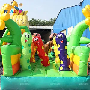 Inflatable Obstacle Course with U structure