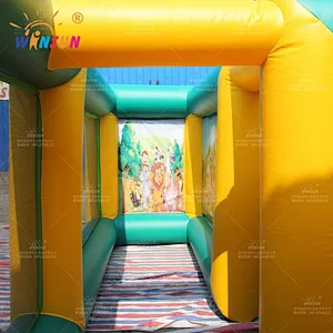 Jungle Theme Inflatable Maze