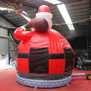 Inflatable Santa Bounce House