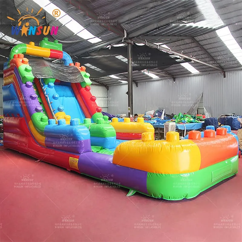 Inflatable Lego Slide