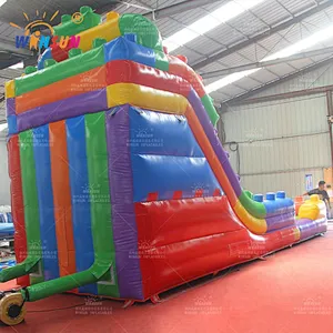 Inflatable Lego Slide