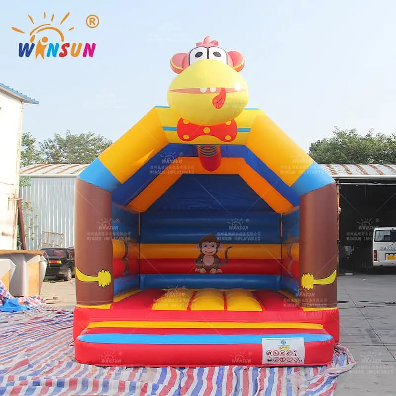 Monkey Theme Inflatable Bouncer for kids