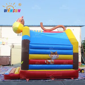 Monkey Theme Inflatable Bouncer for kids