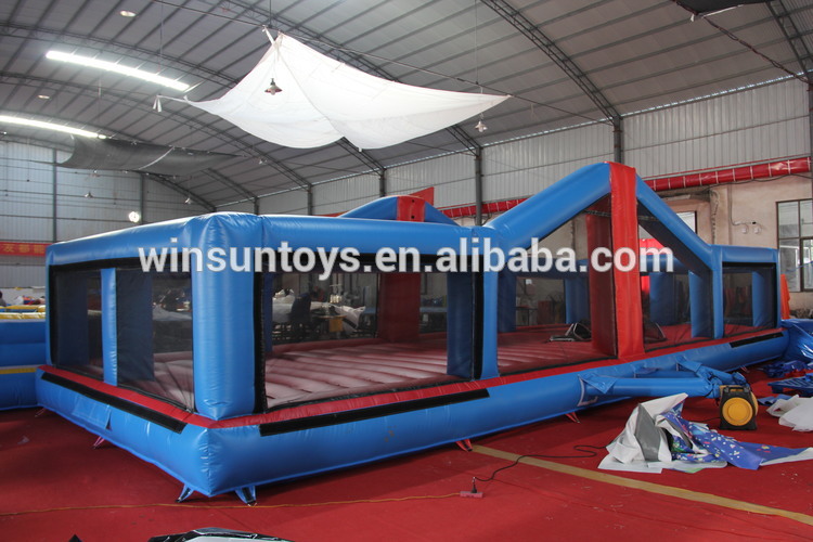 inflatable volleyball court