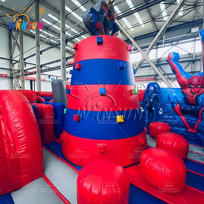 Spider_man Inflatable Funland