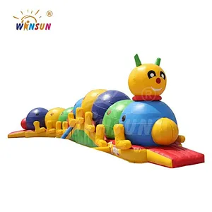 Inflatable Worm Tunnel