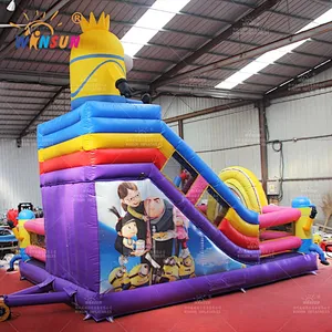 Minions Inflatable Combo bouncer slide