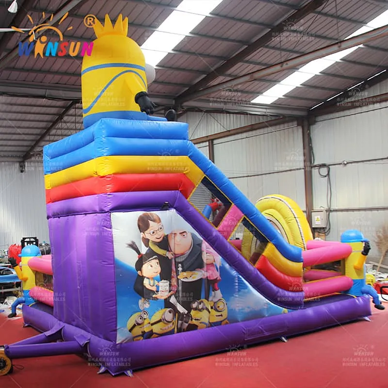 Minions Inflatable Combo bouncer slide