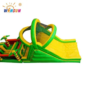 Inflatable Tropical Obstacle Course