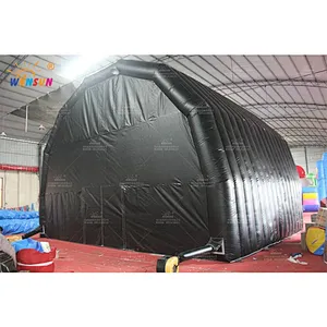 Inflatable Black Stage Cover Tent