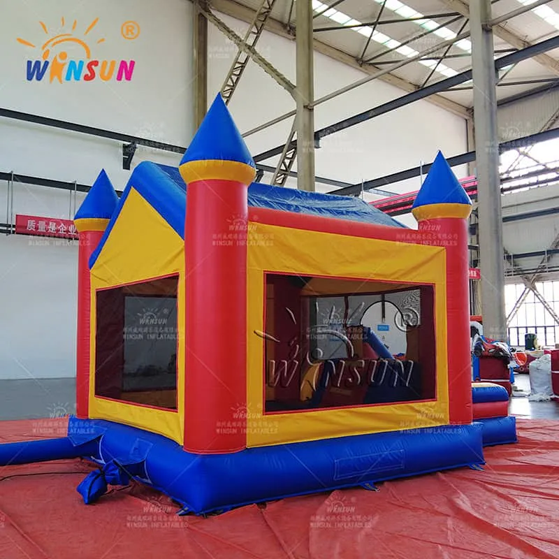 Commercial Inflatable Combo with V_shape Roof